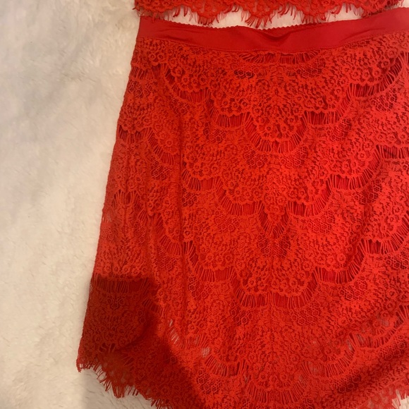 Free People Sabina Ginger Set - Red - Picture 5 of 8